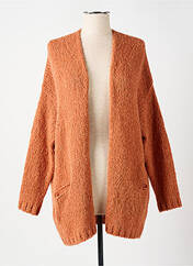 Gilet manches longues orange AMERICAN VINTAGE pour femme seconde vue