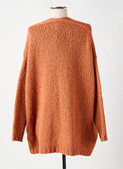 Gilet manches longues orange AMERICAN VINTAGE pour femme seconde vue