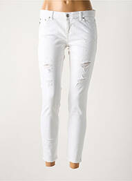 Jeans coupe slim stretch taille normale blanc LTB femme