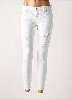 Jeans coupe slim stretch taille normale blanc LTB femme