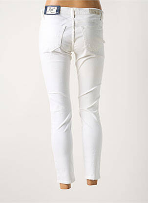 Jeans coupe slim stretch taille normale blanc LTB femme