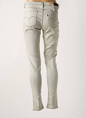 Jeans skinny taille normale taille normale gris LEVI'S femme