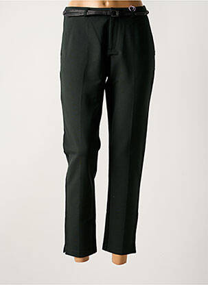 Pantalon 7/8 stretch taille normale vert MAISON SCOTCH femme