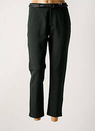 Pantalon 7/8 stretch taille normale vert MAISON SCOTCH femme