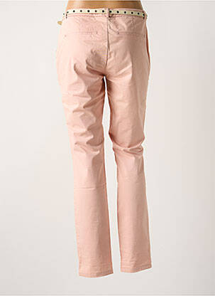 Pantalon chino taille normale taille normale rose MAISON SCOTCH femme