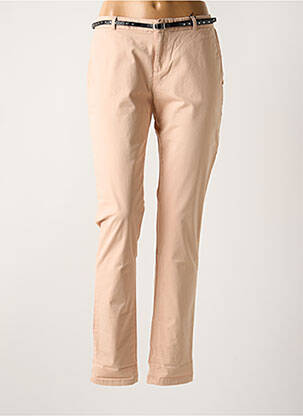 Pantalon chino taille normale taille normale rose MAISON SCOTCH femme