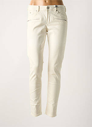 Jeans skinny taille normale taille normale blanc MAISON SCOTCH femme