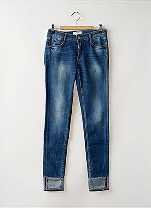 Jeans coupe slim taille normale taille normale bleu LE TEMPS DES CERISES femme