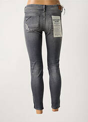 Jeans skinny gris LE TEMPS DES CERISES pour femme seconde vue