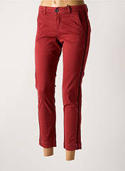 Pantalon 7/8 rouge MKT STUDIO pour femme seconde vue