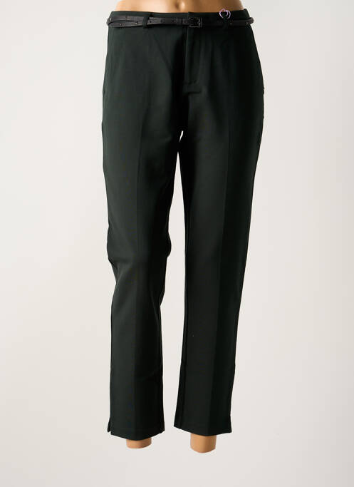 Pantalon 7/8 stretch taille normale vert MAISON SCOTCH femme