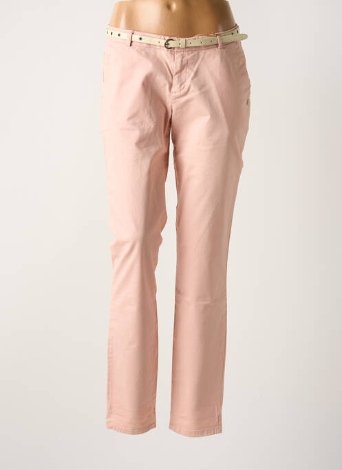 Pantalon chino taille normale taille normale rose MAISON SCOTCH femme