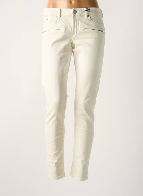 Jeans skinny taille normale taille normale blanc MAISON SCOTCH femme