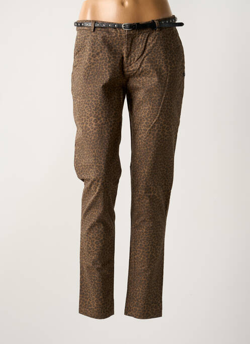 Pantalon chino marron MAISON SCOTCH pour femme