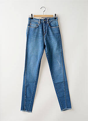 Jeans skinny taille haute taille haute bleu ARMEDANGELS femme