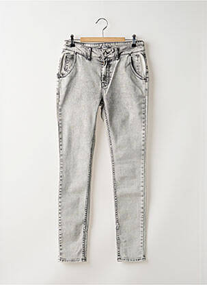 Jeans skinny taille normale taille normale gris REIKO femme
