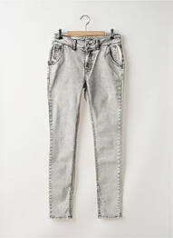 Jeans skinny taille normale taille normale gris REIKO femme