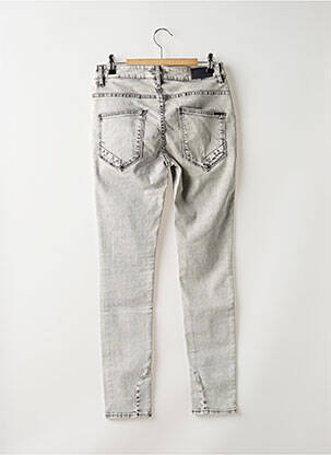 Jeans skinny taille normale taille normale gris REIKO femme