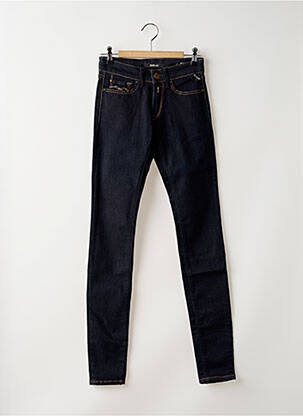 Jeans skinny tissage brut taille normale bleu REPLAY femme