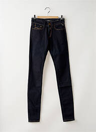Jeans skinny tissage brut taille normale bleu REPLAY femme