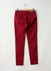 Pantalon 7/8 rouge REIKO pour femme seconde vue