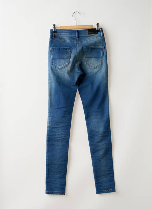 Jeans skinny effet usé délavé taille haute bleu DN.SIXTY SEVEN femme