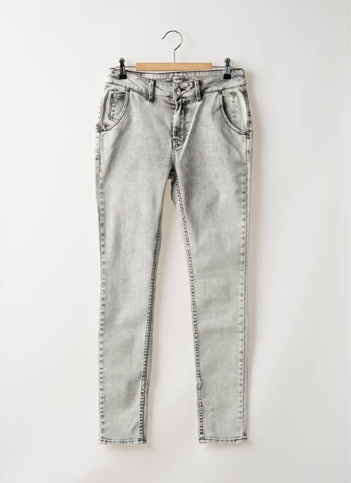 Jeans skinny taille normale taille normale gris REIKO femme
