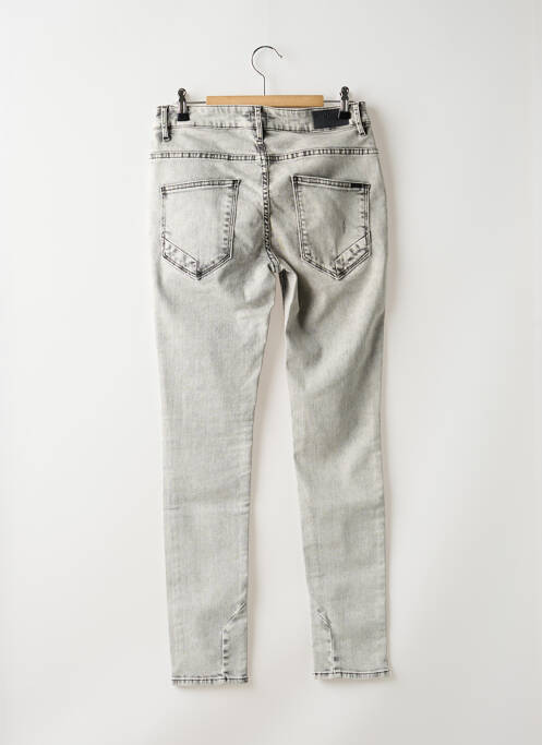 Jeans skinny taille normale taille normale gris REIKO femme