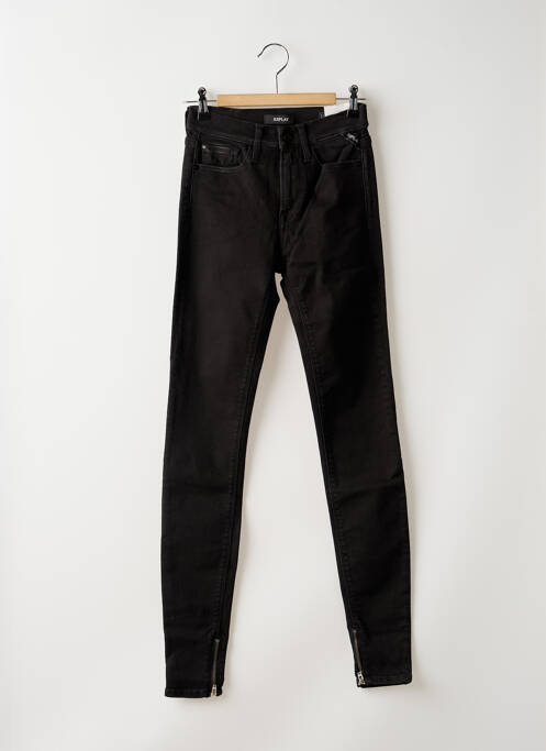 Jeans skinny noir REPLAY pour femme