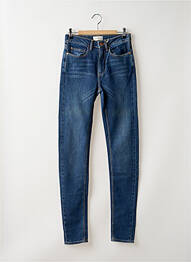Jeans coupe slim stretch taille haute bleu ARMEDANGELS femme