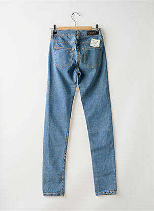 Jeans coupe slim stretch taille haute bleu BREIZH ANGEL femme