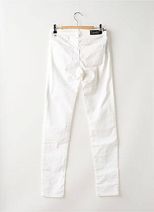 Pantalon slim tissage popeline taille normale blanc BREIZH ANGEL femme