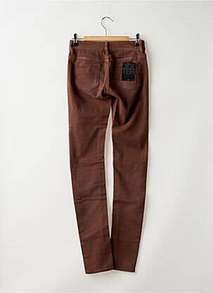 Jeans skinny stretch taille basse marron G STAR femme