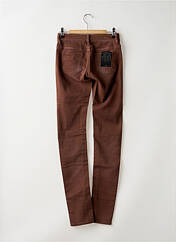 Jeans skinny marron G STAR pour femme seconde vue