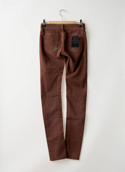 Jeans skinny marron G STAR pour femme