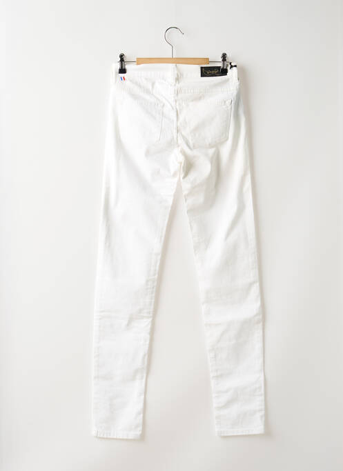 Pantalon slim blanc BREIZH ANGEL pour femme