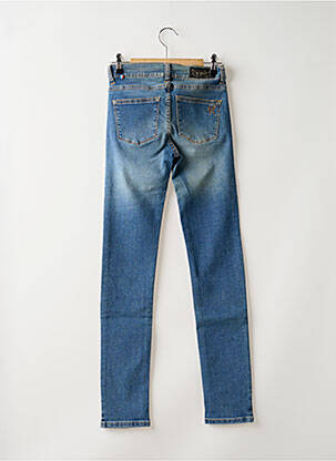 Jeans coupe slim stretch taille haute bleu BREIZH ANGEL femme