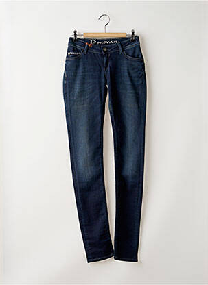 Jeans coupe slim stretch taille basse bleu DN.SIXTY SEVEN femme