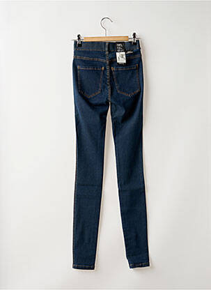 Jeans skinny tissage brut taille haute bleu DR DENIM femme