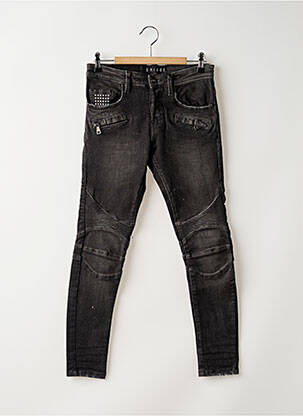 Jeans coupe slim stretch taille normale noir UNIQUE DNM femme