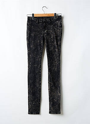 Jeans skinny stretch taille basse noir DR DENIM femme