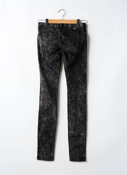 Jeans skinny stretch taille basse noir DR DENIM femme