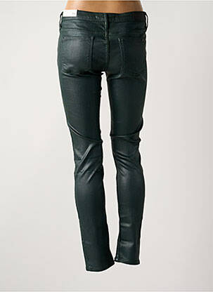 Jeans coupe slim stretch taille normale vert REIKO femme