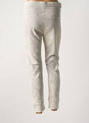 Pantalon chino gris REIKO pour femme seconde vue