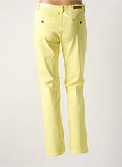 Pantalon chino jaune REIKO pour femme seconde vue