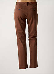 Pantalon chino marron REIKO pour femme seconde vue