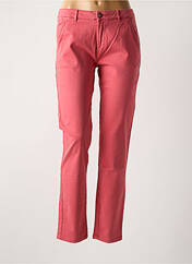 Pantalon chino rose REIKO pour femme seconde vue