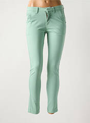 Pantalon chino vert REIKO pour femme seconde vue