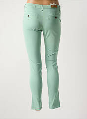 Pantalon chino vert REIKO pour femme seconde vue