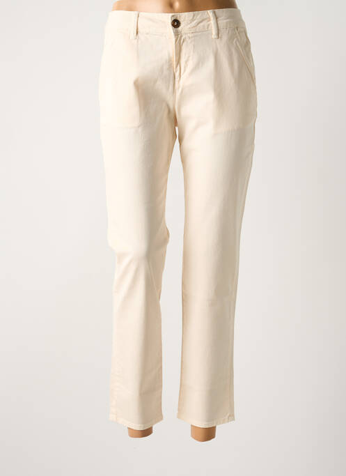 Pantalon chino beige REIKO pour femme